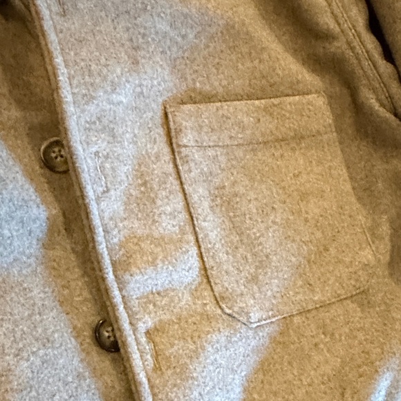 Banana Republic Men's Light Brown Shirt Jacket size L new condition - Picture 5 of 11